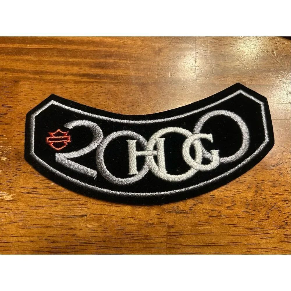HARLEY DAVIDSON OWNERS GROUP HOG H.O.G. 2000 VEST JACKET PATCH  (8615)